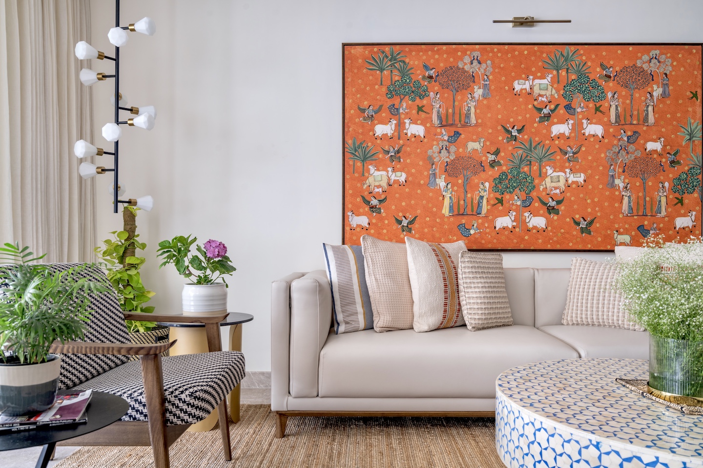 A vibrant, characterful Bengaluru apartment - India Design World