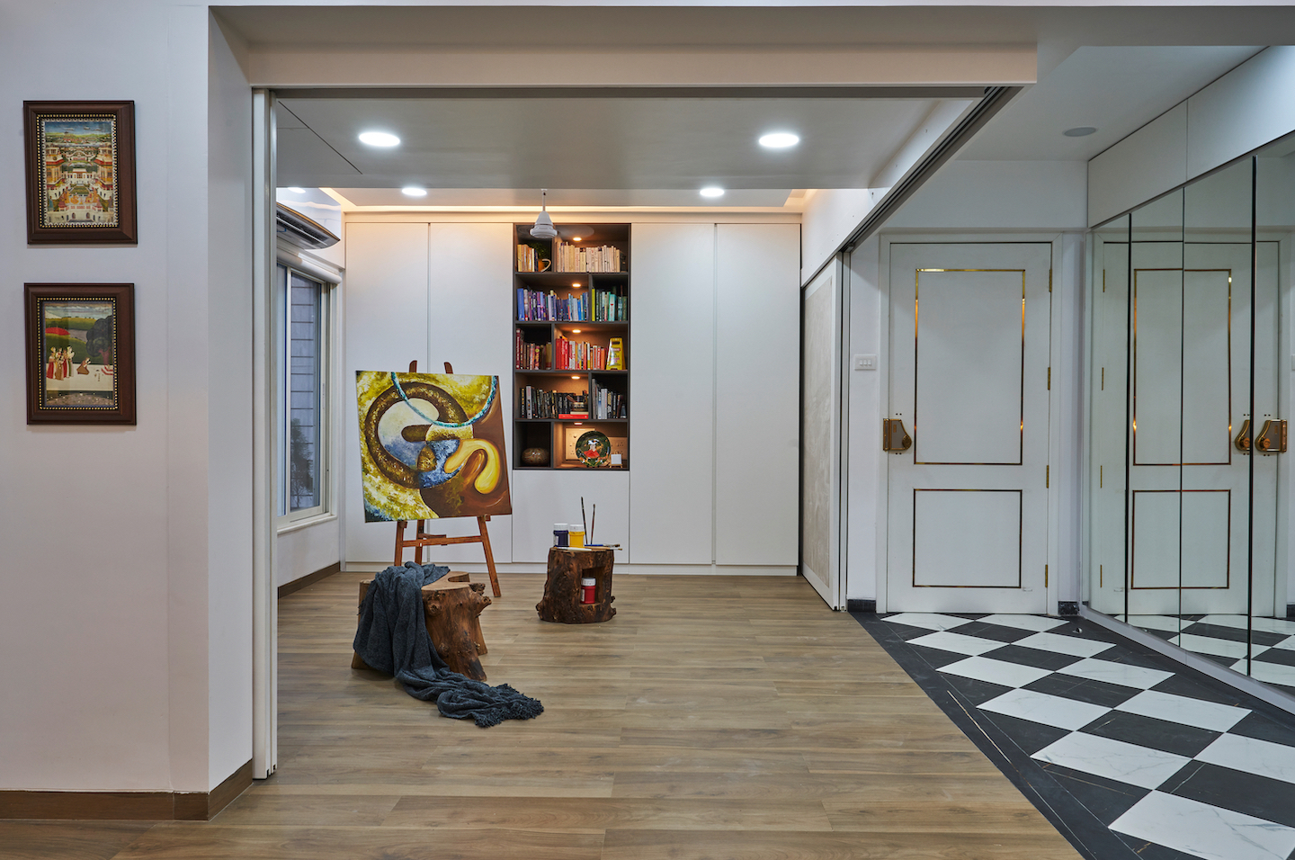 A hybrid space in Pune designed for a contemporary artist - India ...