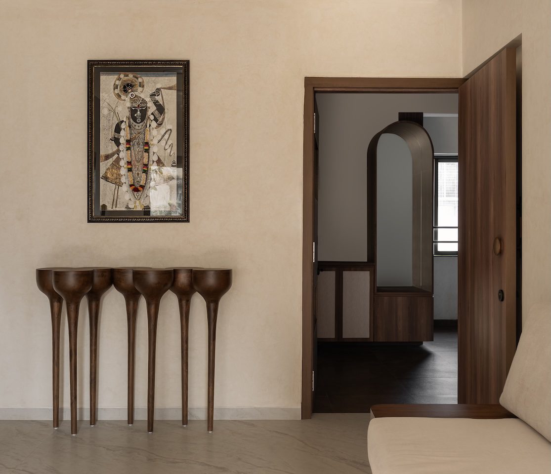 An Urban Home in Soft Timber Tones